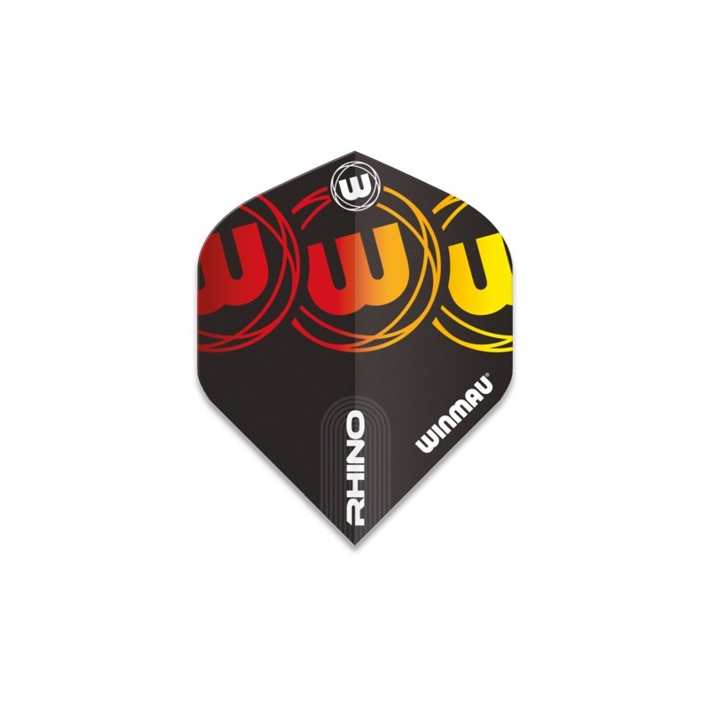 ALETTE WINMAU RHINO ROSSO GIALLO