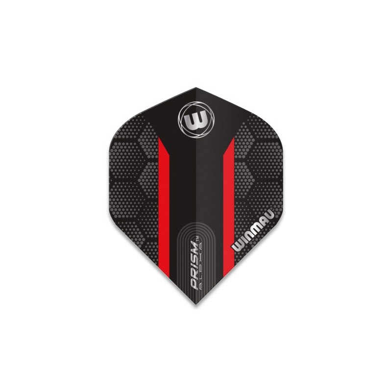 ALETTE WINMAU PRISM ALPHA BLACK /  RED