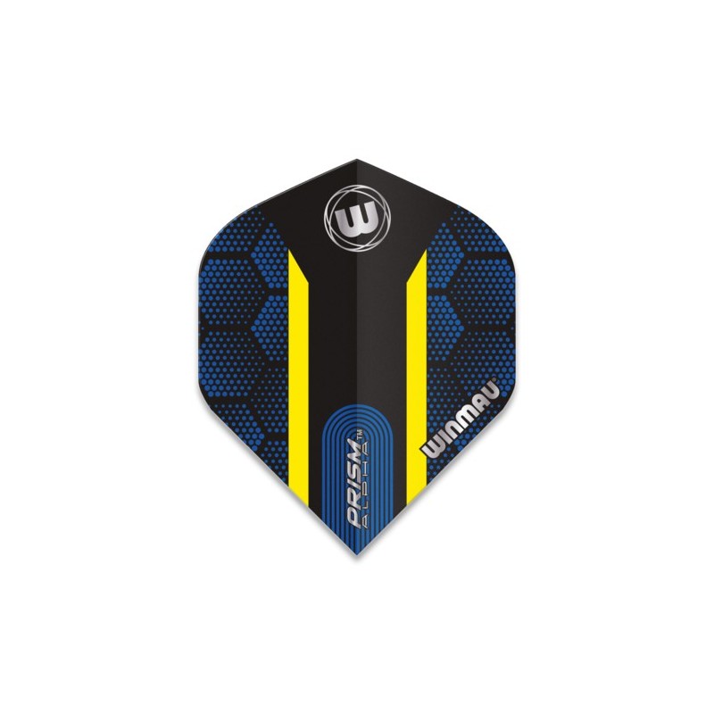 ALETTE WINMAU PRISM ALPHA BLU /  GIALLO