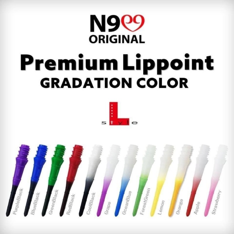 LIPPOINT GRADIENT N9 VERDE/BIANCO