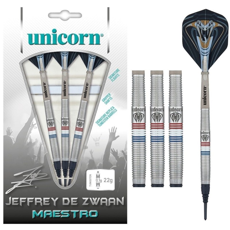 SET 3 FRECCETTE STEEL UNICORN MICHAEL SMITH 22 GRAMMI