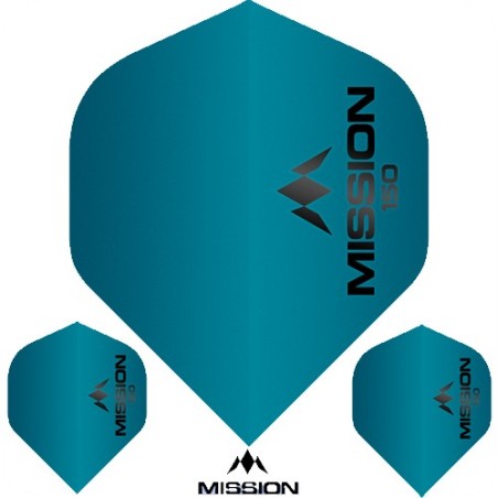 ALETTE MISSION LOGO 150 MICRON ROSSE