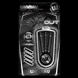 SET 3 FRECCETTE WINMAU BLACK OUT 18 GRAMMI