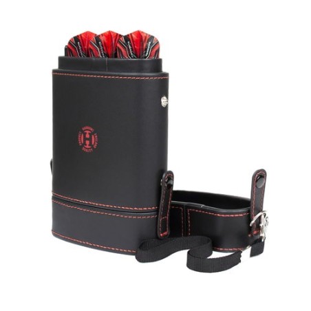 ASTUCCIO HARROWS PRIMA CASE NERO ROSSO