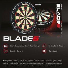 BERSAGLIO WINMAU BLADE 6